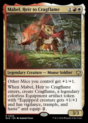 画像2: 岩山炎の後継者、メイブル/Mabel, Heir to Cragflame
