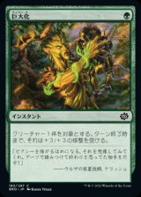《巨大化/Giant Growth(183)》【JPN】[BRO緑C]