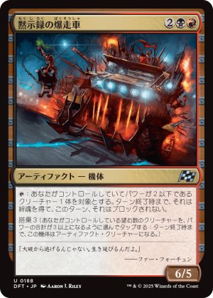 画像1: 黙示録の爆走車/Apocalypse Runner