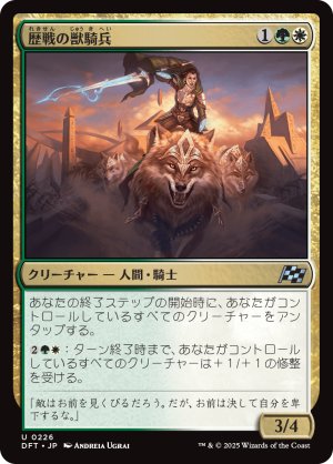 画像1: 歴戦の獣騎兵/Veteran Beastrider