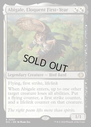 画像2: 口達者な一年生、アビゲール/Abigale, Eloquent First-Year