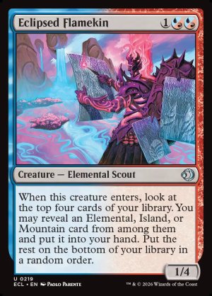 画像2: 蝕甚化した炎族/Eclipsed Flamekin