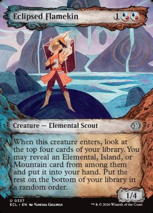 画像2: 蝕甚化した炎族/Eclipsed Flamekin