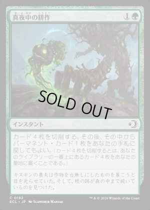 画像1: 真夜中の耕作/Midnight Tilling