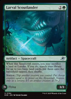 画像2: 未発達の偵察着陸船/Larval Scoutlander