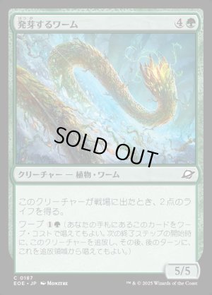 画像1: 発芽するワーム/Germinating Wurm
