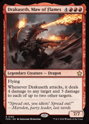 画像2: 炎の大口、ドラクセス/Drakuseth, Maw of Flames