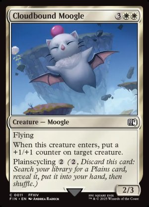 画像2: 雲海のモーグリ族/Cloudbound Moogle