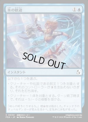 画像1: 氷の歓迎/Icy Reception