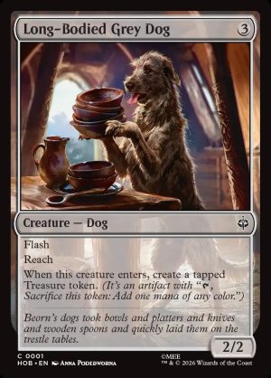 画像2: 胴長の灰色犬/Long-Bodied Grey Dog