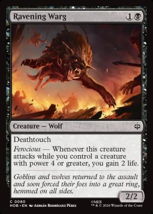 画像2: 餓え狂う魔狼/Ravening Warg