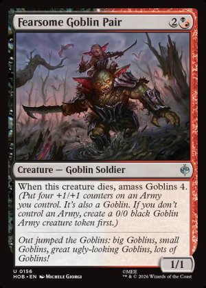 画像2: 恐るべきゴブリン二人組/Fearsome Goblin Pair