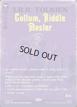 画像2: なぞなぞ名人、ゴラム/Gollum, Riddle Master