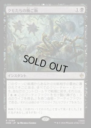 画像1: クモたちの晩ご飯/Supper for Spiders