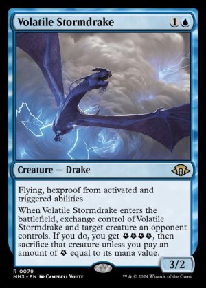 画像2: 荒れ模様のストームドレイク/Volatile Stormdrake