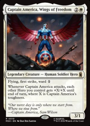 画像2: 自由の翼、キャプテン・アメリカ/Captain America, Wings of Freedom