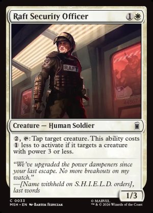 画像2: ラフトの警備員/Raft Security Officer
