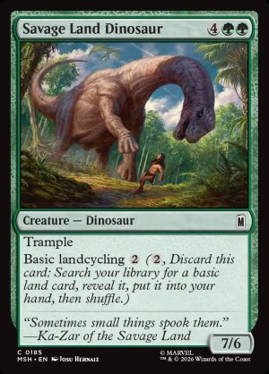 画像2: サヴェッジ・ランドの恐竜/Savage Land Dinosaur