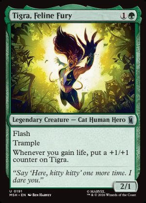 画像2: 荒ぶる猫戦士、ティグラ/Tigra, Feline Fury