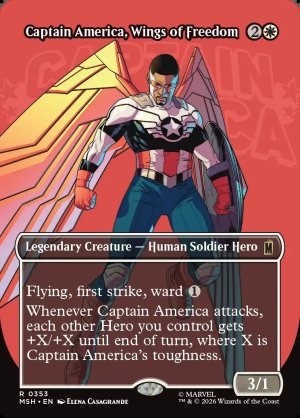画像2: 自由の翼、キャプテン・アメリカ/Captain America, Wings of Freedom
