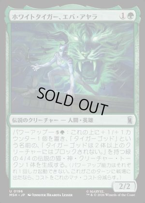 画像1: ホワイトタイガー、エバ・アヤラ/White Tiger, Ava Ayala