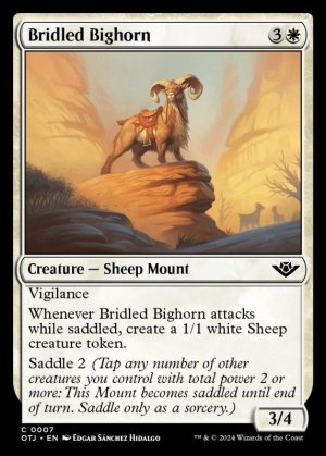 画像2: 手綱付きの大角/Bridled Bighorn