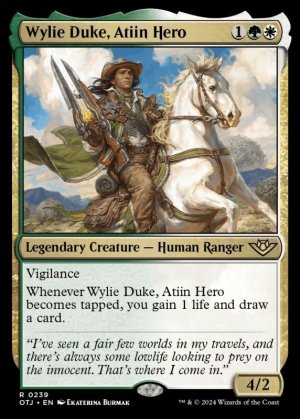 画像2: アティインの英雄、ワイリー・デューク/Wylie Duke, Atiin Hero