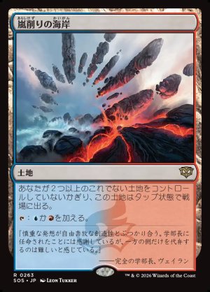 画像1: 嵐削りの海岸/Stormcarved Coast