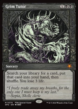 画像2: 不気味な教示者/Grim Tutor