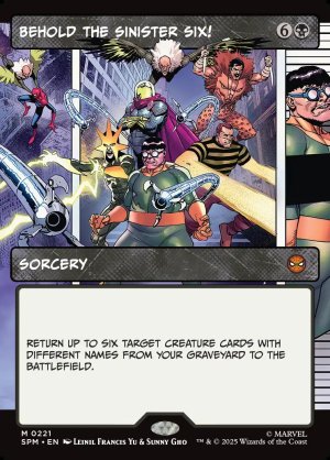 画像2: シニスター・シックスにご用心！/Behold the Sinister Six!