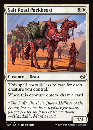 画像2: 塩路の荷役獣/Salt Road Packbeast