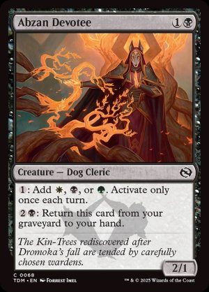 画像2: アブザンの信奉者/Abzan Devotee