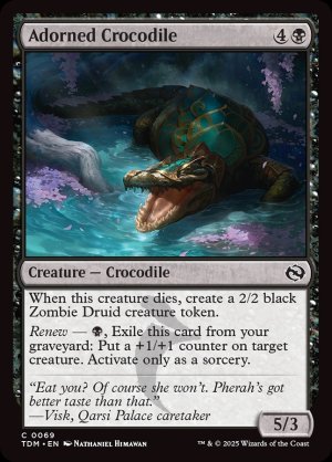 画像2: 装飾クロコダイル/Adorned Crocodile