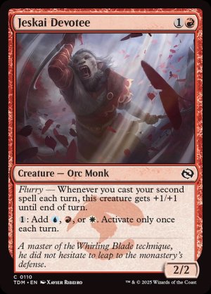 画像2: ジェスカイの信奉者/Jeskai Devotee