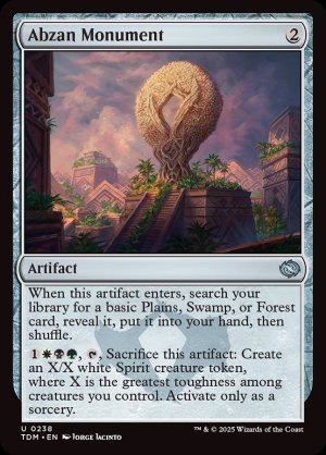 画像2: アブザンの碑/Abzan Monument