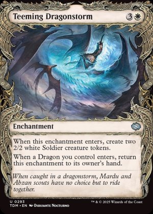 画像2: 充溢するドラゴンの嵐/Teeming Dragonstorm