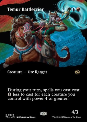 画像2: ティムールの戦告者/Temur Battlecrier