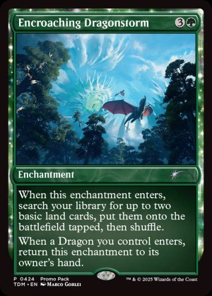 画像2: 侵食するドラゴンの嵐/Encroaching Dragonstorm