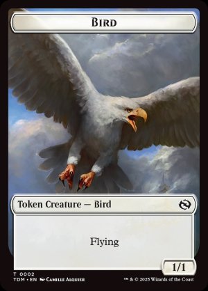画像2: 鳥+モンクトークン/Bird+Monk Token