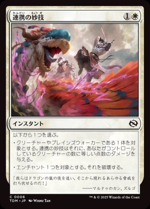 画像1: 連携の妙技/Coordinated Maneuver