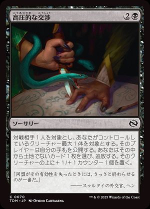 画像1: 高圧的な交渉/Aggressive Negotiations