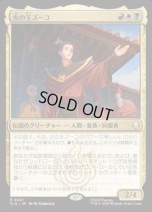 画像1: 火の王ズーコ/Fire Lord Zuko