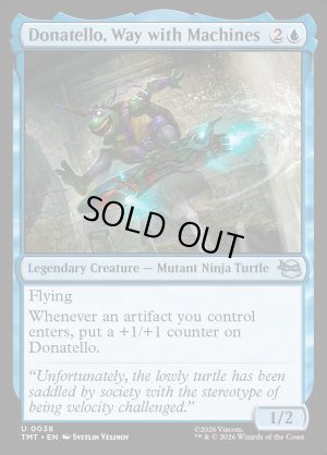 画像2: 機械いじりの才能、ドナテロ/Donatello, Way with Machines