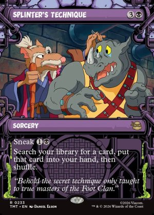 画像2: スプリンターの奥義/Splinter's Technique