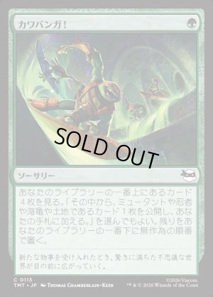 画像1: カワバンガ！/Cowabunga!