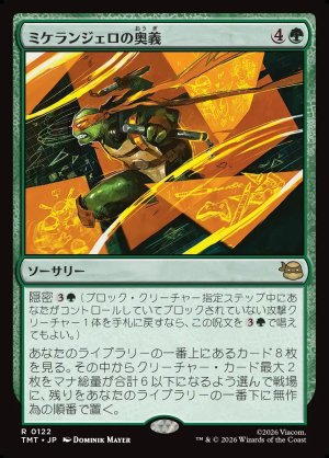 画像1: ミケランジェロの奥義/Michelangelo's Technique