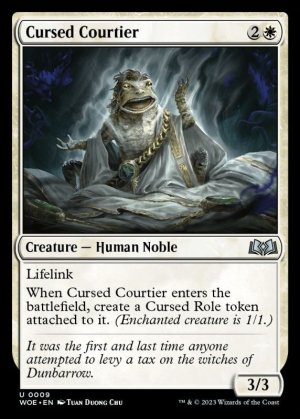 画像2: 呪われし廷臣/Cursed Courtier