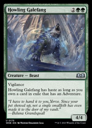 画像2: 吼えたける突風牙/Howling Galefang