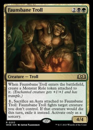 画像2: フォーン忌みのトロール/Faunsbane Troll