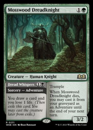 画像2: 苔森の戦慄騎士/Mosswood Dreadknight